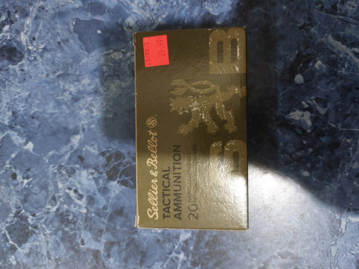 Munitions 6.5 creedmoor Sellier & Bellot 140 gr FMJ-BT
