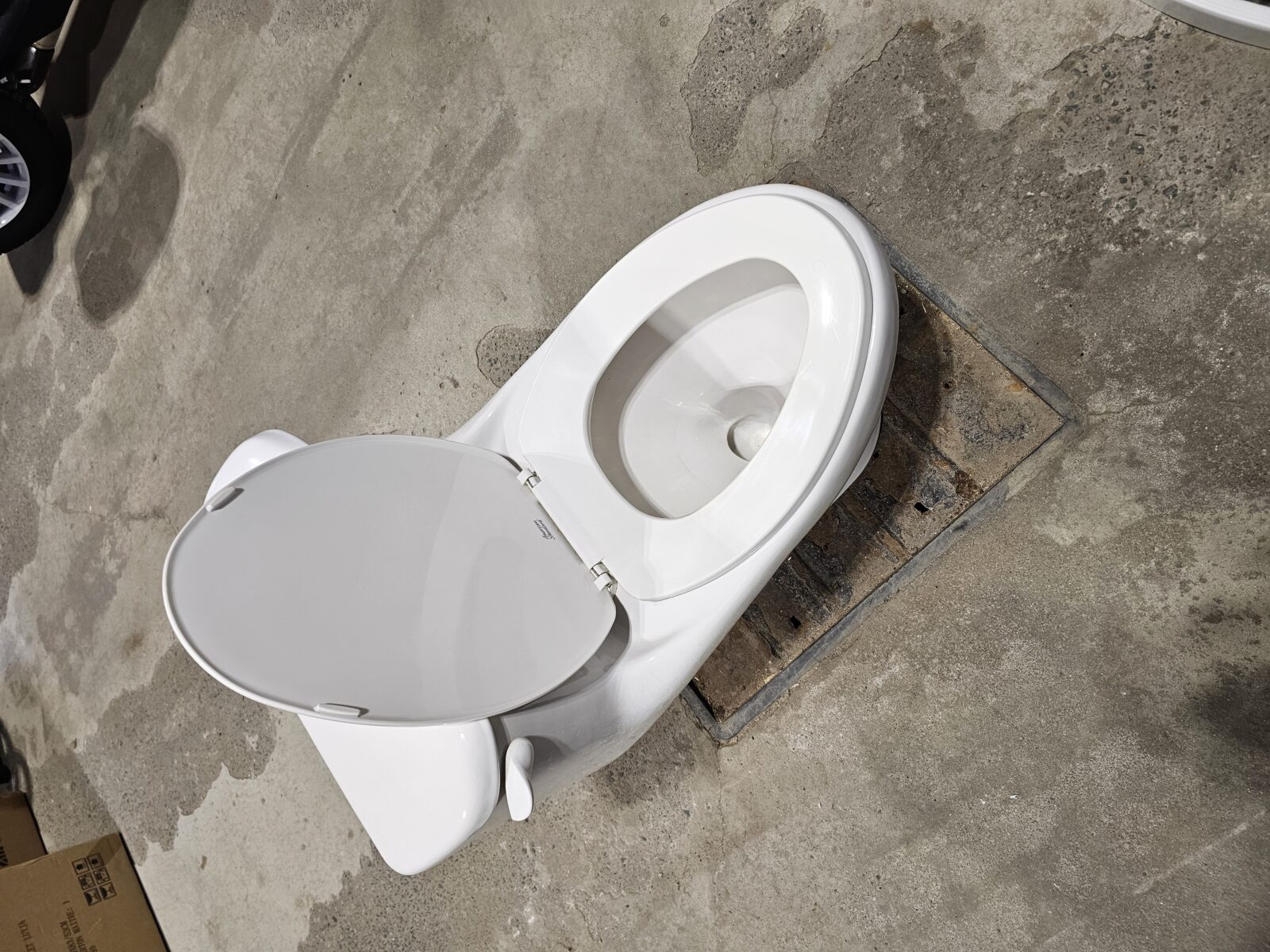 toilette blanche