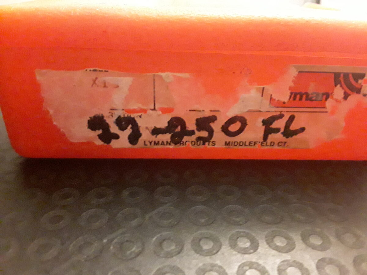 Matrice / Die, Calibre 22-250FL de marque Lyman