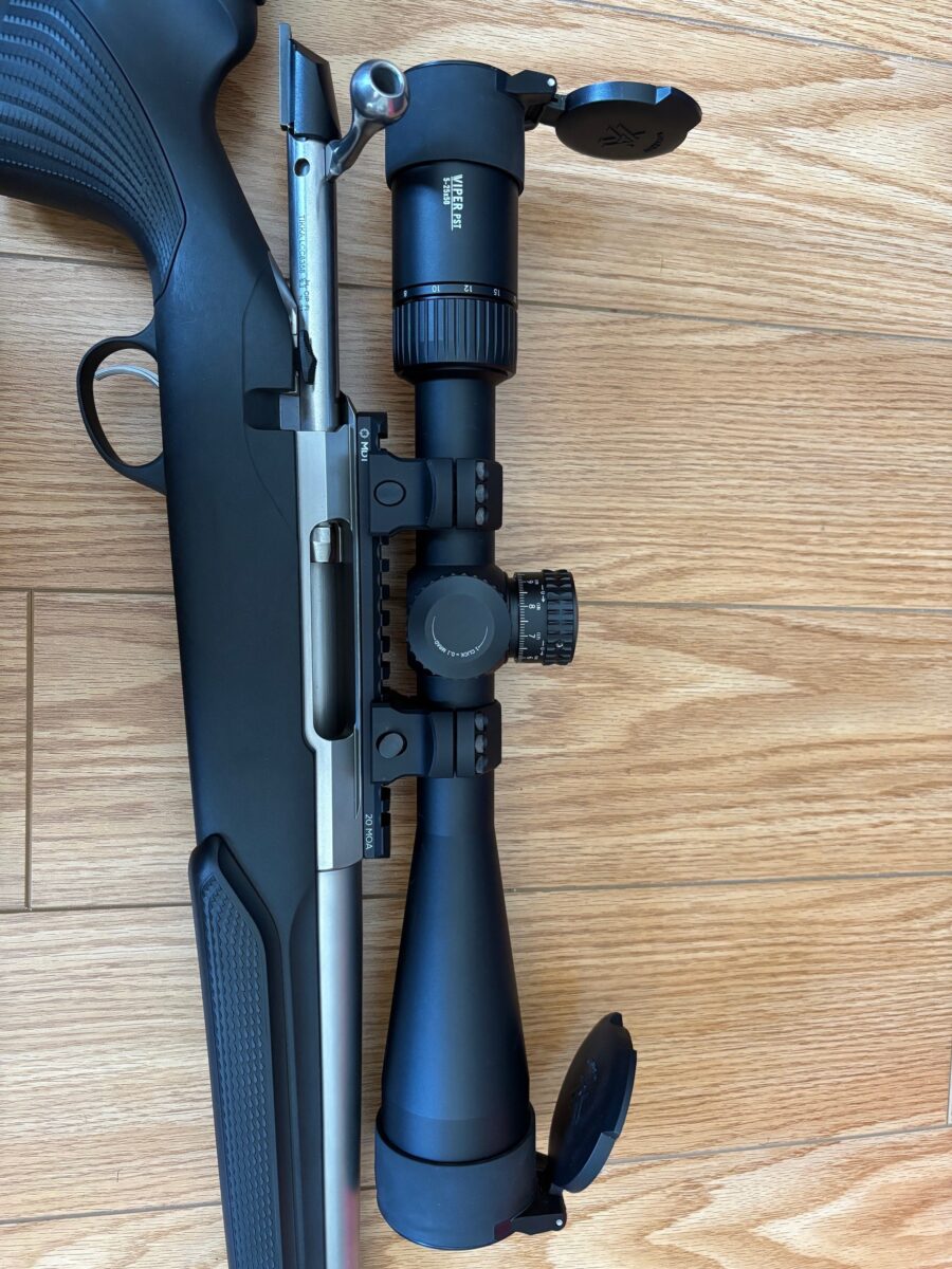 Tikka T3X 223 rem Varmint SS, Optique Viper PTS gen 2 5-25 x 50
