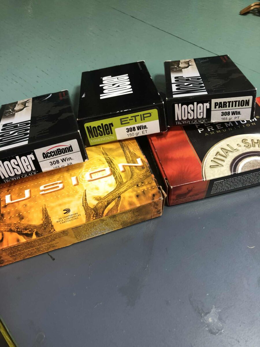 munitions cal 308