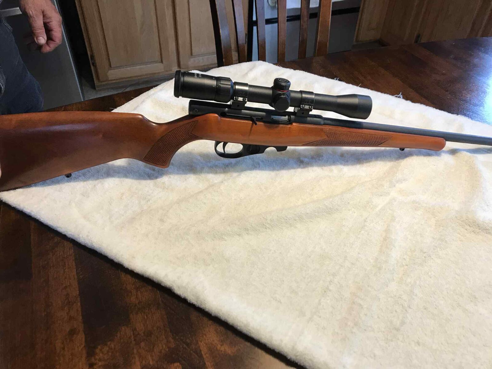 Carabine .22 TOZ semi automatique avec télescope SIMMONS 3 9×32