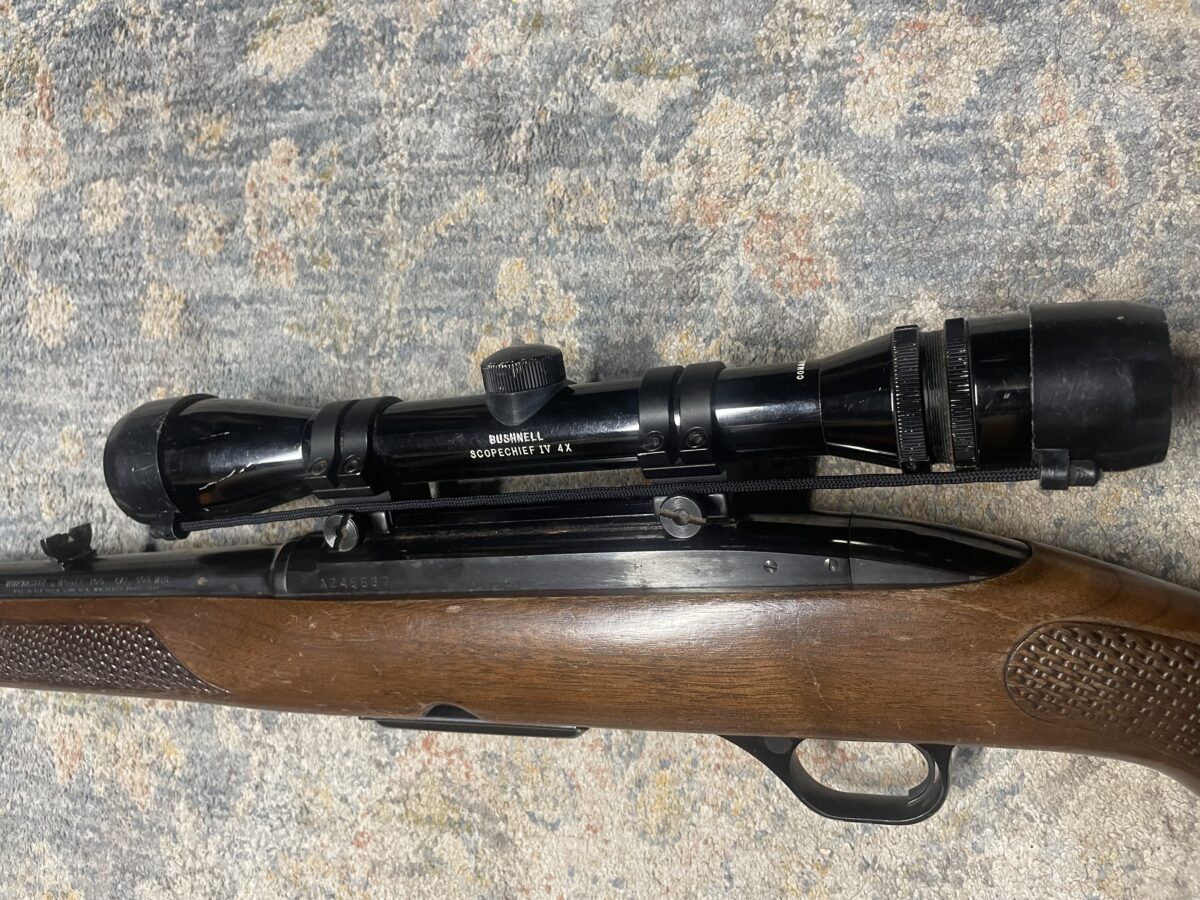 WINCHESTER MODEL 100 SEMI-AUTO-SCOOP BUSHNEL 4X