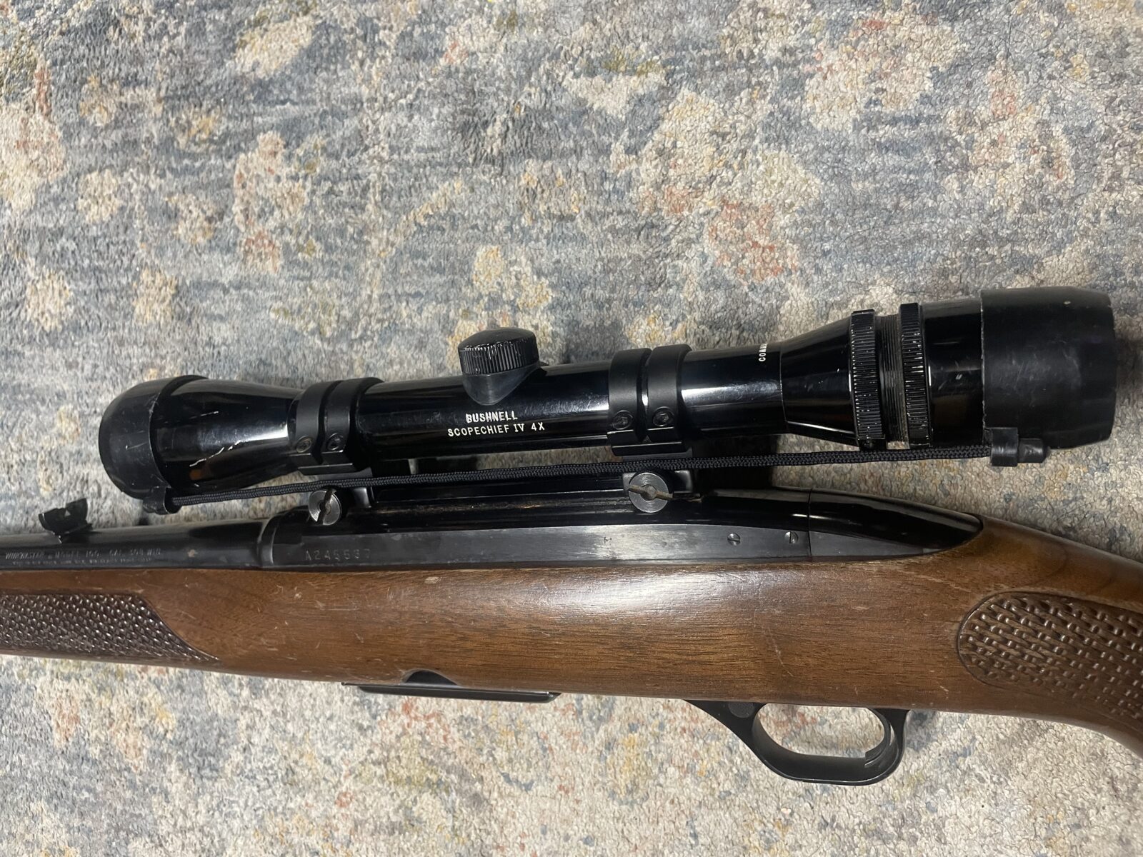 WINCHESTER MODEL 100 SEMI-AUTO-SCOOP BUSHNEL 4X