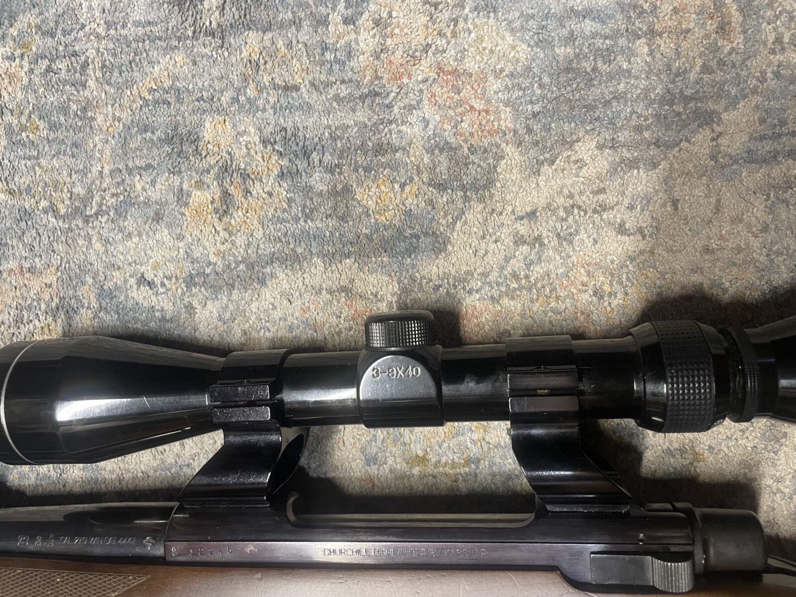 CHURCHIL HILANDER (ITALY)-270WIN+SCOOP TASCO 3-9X40