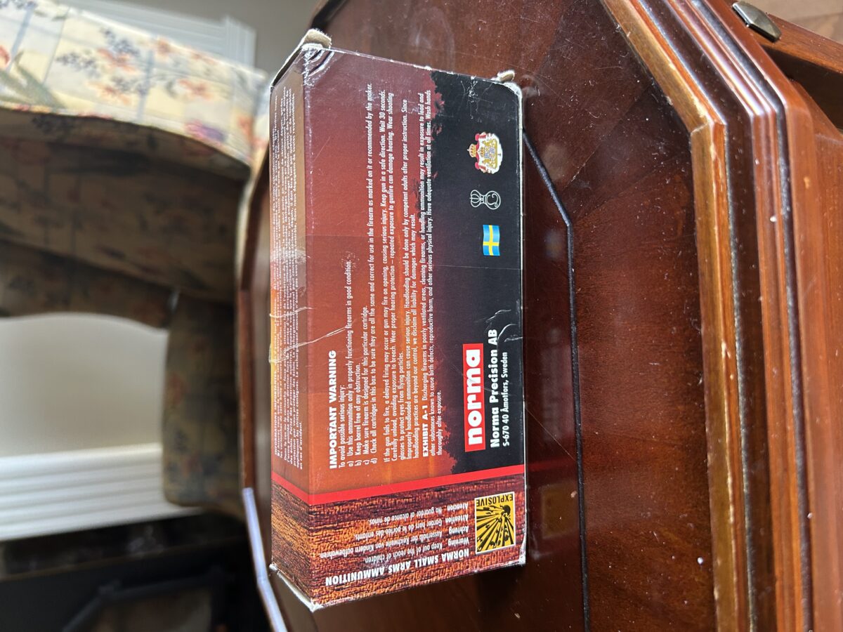 Norma Munitions , cal 300 WSM, 180 Gr Soft Point Oryx