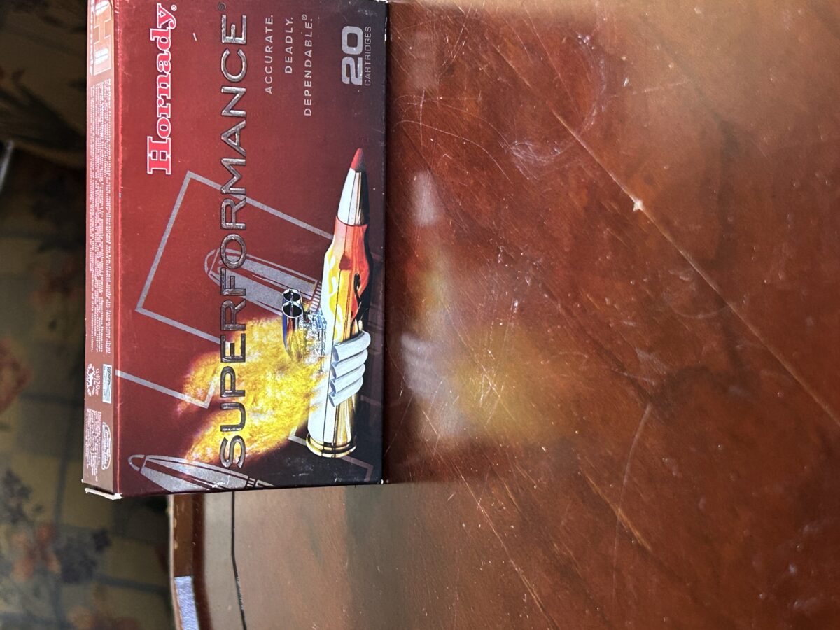 Hornady Superformance 165 gr SST. Cal 308 WIN