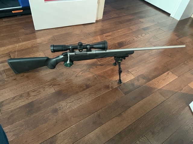Tikka t3 lite stainless en 270 WSM avec scope Nikon 3-9×40