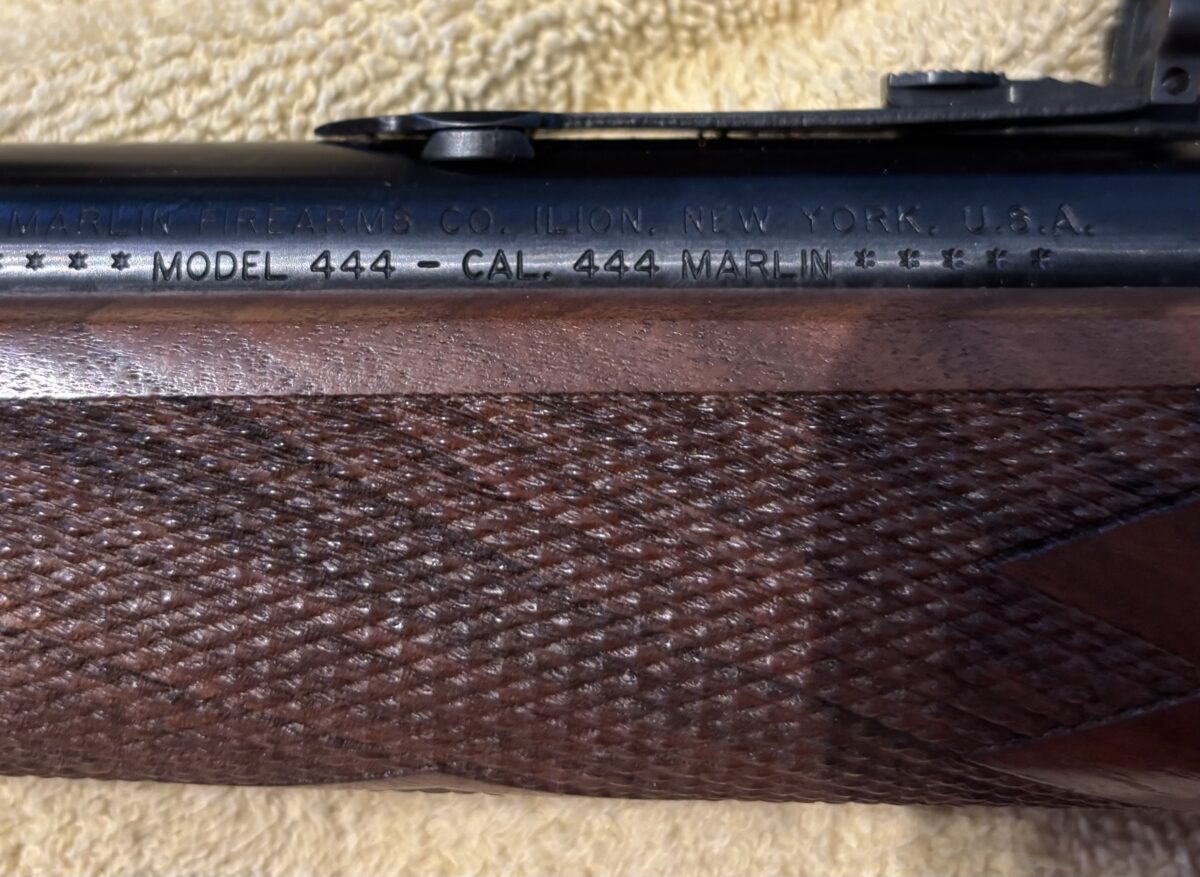 Marlin model 444 calibre 444