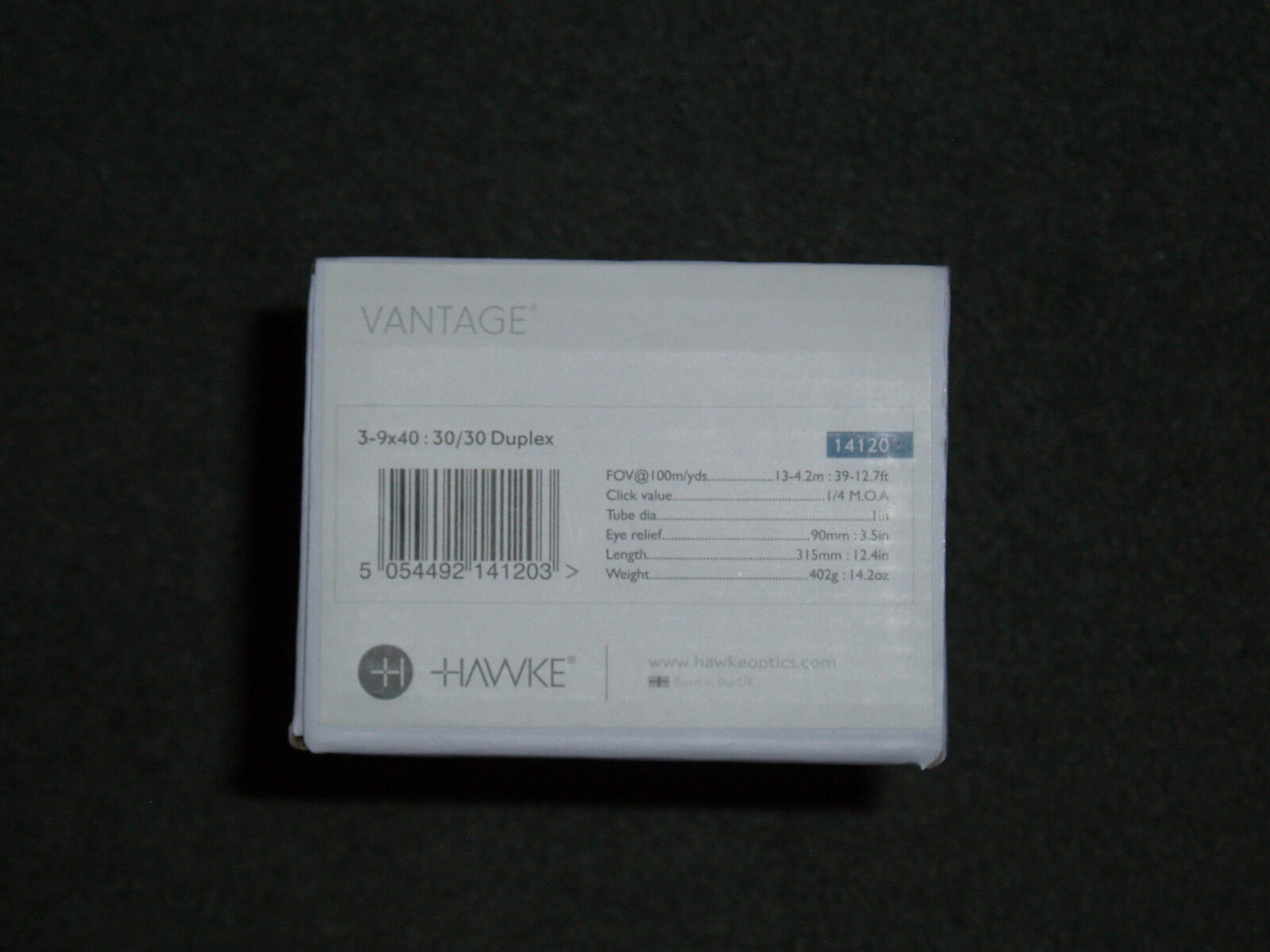 LUNETTE HAWKE VANTAGE 3x9x40 DUPLEX