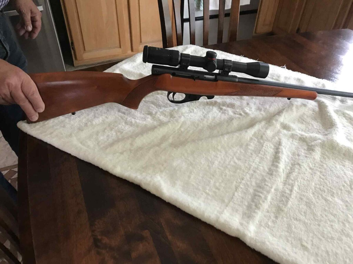 Carabine .22 TOZ semi automatique avec télescope SIMMONS 3 9×32