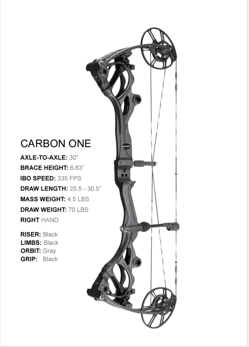 Arc Bowtech Carbonone 2023 à vendre